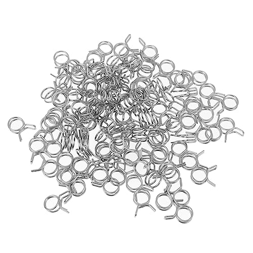 CLISPEED 100 Stück Schlauchklemmen Doppelte Ring Wasserrohr Clips für Gartenschlauch Pool und Bewässerungssysteme zu Installieren Langlebig und Praktisch CLISPEED 100 Stück Schlauchklemmen Doppelte Ring Wasserrohr Clips für Gartenschlauch Pool und Bewässerungssysteme zu Installieren Langlebig und Praktisch von CLISPEED
