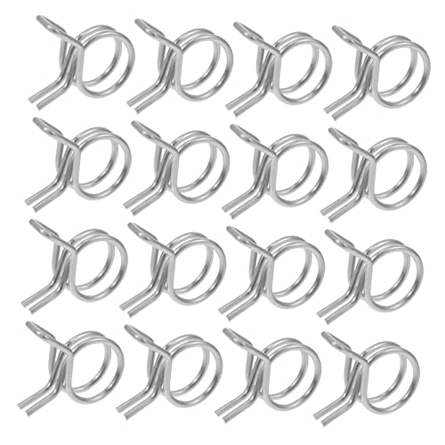CLISPEED 100 Stück Schlauchschellen Doppelter Ring Innendurchmesser Auslaufsichere Clips für Gartenbewässerung Langlebige und Praktische Rohrklemmen für Pools und Tanks CLISPEED 100 Stück Schlauchschellen Doppelter Ring Innendurchmesser Auslaufsichere Clips für Gartenbewässerung Langlebige und Praktische Rohrklemmen für Pools und Tanks von CLISPEED