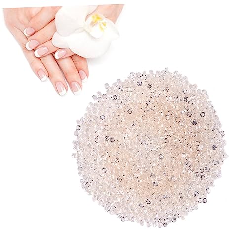 CLISPEED 1000 Stück Acryl Bohren Füllperlen Vase Diamant-Partydekorationen Gefälligkeiten für den Junggesellinnenabschied Edelsteine Hochzeitskonfetti für Tische Tischdekorationen Kristall von CLISPEED