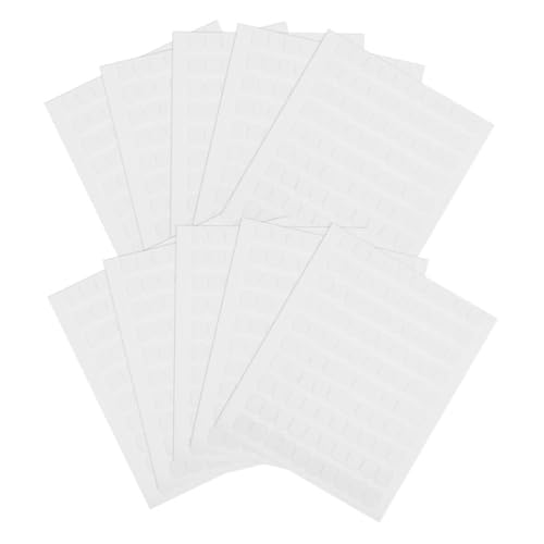 CLISPEED 1000 Stück Doppelseitige Transparente Klebepunkte Abnehmbar Klare Klebepads für Wandmontage Stark Haftend für Zuhause Büro Wandaufhängung CLISPEED 1000 Stück Doppelseitige Transparente Klebepunkte Abnehmbar Klare Klebepads für Wandmontage Stark Haftend für Zuhause Büro Wandaufhängung von CLISPEED