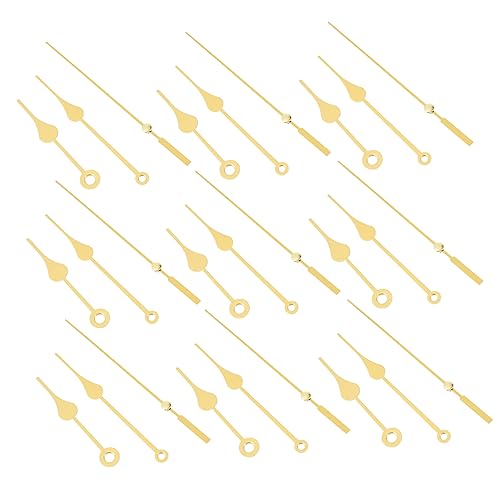 CLISPEED 10Sätze Teiliges DIY Uhrzeiger Set für Wanduhren Robuste und Stilvolle Uhrzeiger für Kreative Bastelprojekte Geeignet für Verschiedene Zifferblätter Perfektes CLISPEED 10Sätze Teiliges DIY Uhrzeiger Set für Wanduhren Robuste und Stilvolle Uhrzeiger für Kreative Bastelprojekte Geeignet für Verschiedene Zifferblätter Perfektes von CLISPEED