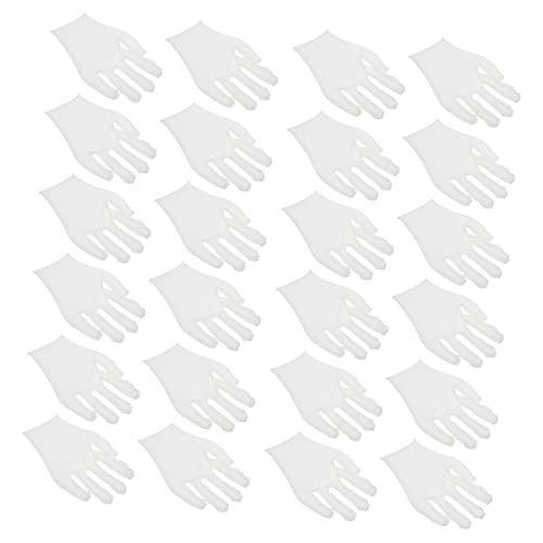 CLISPEED 12 Paar Wattestäbägehandschuhe Sicherheitshandschuhe Handschuhe funktionieren Arbeitshandschuhe Baumwolle Weiß CLISPEED 12 Paar Wattestäbägehandschuhe Sicherheitshandschuhe Handschuhe funktionieren Arbeitshandschuhe Baumwolle Weiß von CLISPEED