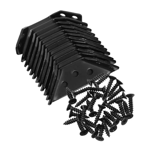 CLISPEED 12 Sätze Teiliges Eckwinkel Multifunktionale Halterungen für Möbel und Schränke Stabil und Langlebig für Holzverbindungen und Möbelprojekte CLISPEED 12 Sätze Teiliges Eckwinkel Multifunktionale Halterungen für Möbel und Schränke Stabil und Langlebig für Holzverbindungen und Möbelprojekte von CLISPEED