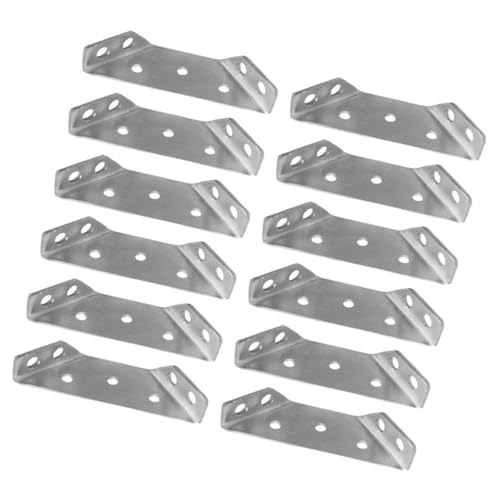 CLISPEED 12 Sätze Teiliges Edelstahl Eckverbinder Starke Möbel Eckwinkel Schrauben Inklusive Stabile Schrank Eckverbinder Möbel Träger Winkel für Arbeitsplatten CLISPEED 12 Sätze Teiliges Edelstahl Eckverbinder Starke Möbel Eckwinkel Schrauben Inklusive Stabile Schrank Eckverbinder Möbel Träger Winkel für Arbeitsplatten von CLISPEED