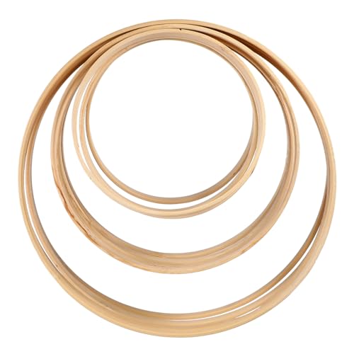 CLISPEED 12 Stück Bambusringe mit Ø Leichte Holzringe für Makramee Traumfänger DIY Wandbehang Vielseitige Bastelringe für Hochzeit Pflanzenhalter Individuelle Dekoration CLISPEED 12 Stück Bambusringe mit Ø Leichte Holzringe für Makramee Traumfänger DIY Wandbehang Vielseitige Bastelringe für Hochzeit Pflanzenhalter Individuelle Dekoration von CLISPEED