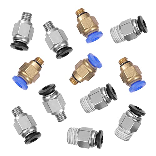 CLISPEED 12 Stück Teiliges Drucker Pneumatik Schnellverbinder Gerader Thread Adapter Druckfester Push To Connect Kompatibel mit PU Pe Schläuchen Automatische Rohrarretierung CLISPEED 12 Stück Teiliges Drucker Pneumatik Schnellverbinder Gerader Thread Adapter Druckfester Push To Connect Kompatibel mit PU Pe Schläuchen Automatische Rohrarretierung von CLISPEED