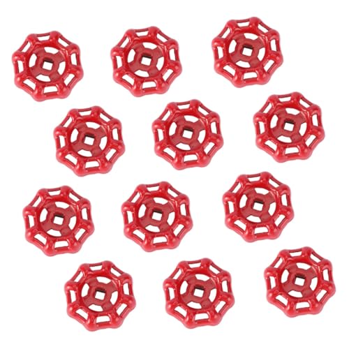 CLISPEED 12 Stück Teiliges Edelstahl Ventil Handräder Langlebig Rostfrei Ergonomisch Griffig für Absperrventile Wasser Zaun und Shutoff Anwendungen Geeignet Einfach Montierbar von CLISPEED