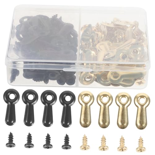 CLISPEED 120 Stück Teiliges Bilderrahmen Befestigungsset Drehknöpfe mit Schrauben Langlebige Eisenclips für Fotohalterung Einfache Montage Geeignet für Wandbilder und Bastelarbeiten CLISPEED 120 Stück Teiliges Bilderrahmen Befestigungsset Drehknöpfe mit Schrauben Langlebige Eisenclips für Fotohalterung Einfache Montage Geeignet für Wandbilder und Bastelarbeiten von CLISPEED