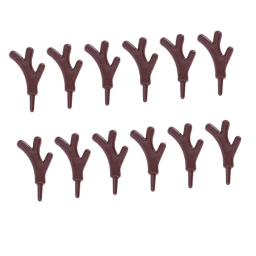 CLISPEED 120 Stück Teiliges DIY Rentiergeweih Deko Realistische Braune Geweihzweige Multifunktionale Weihnachtsanhänger für Schneemann Handdekoration Bastelzubehör für Heim und CLISPEED 120 Stück Teiliges DIY Rentiergeweih Deko Realistische Braune Geweihzweige Multifunktionale Weihnachtsanhänger für Schneemann Handdekoration Bastelzubehör für Heim und von CLISPEED