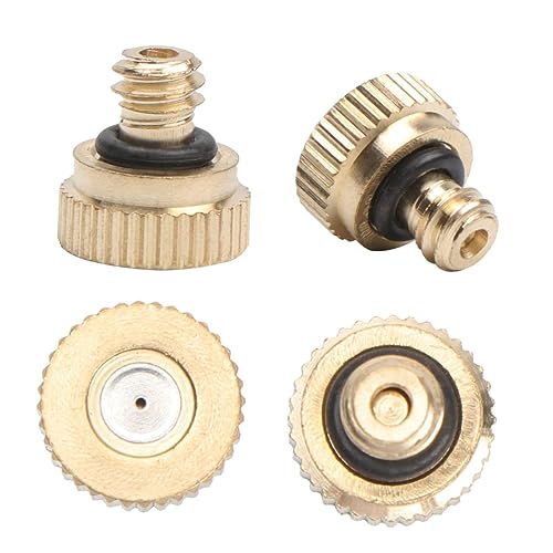 CLISPEED 16 Stück Teiliges Messing Nebeldüsen für Outdoor Kühlsysteme Öffnung Langlebig und Installieren für Gartenbewässerung und Nebelkühlung CLISPEED 16 Stück Teiliges Messing Nebeldüsen für Outdoor Kühlsysteme Öffnung Langlebig und Installieren für Gartenbewässerung und Nebelkühlung von CLISPEED