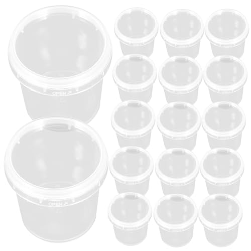 CLISPEED 18 Stück Teiliges Mini Aufbewahrungsbox Transparent Kleine Vorratsbehälter mit Deckel für Bastelbedarf DIY und Kleine Gegenstände Platzsparend und Übersichtlich CLISPEED 18 Stück Teiliges Mini Aufbewahrungsbox Transparent Kleine Vorratsbehälter mit Deckel für Bastelbedarf DIY und Kleine Gegenstände Platzsparend und Übersichtlich von CLISPEED