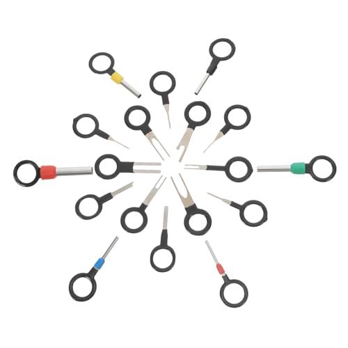 CLISPEED 18 Stück Teiliges Terminal Entferner Werkzeug Set aus Edelstahl mit Kunststoff Depinning Tool für Kfz Kabelbaum Einfaches Auspinwerkzeug für Elektrische Steckverbinder Leichtes CLISPEED 18 Stück Teiliges Terminal Entferner Werkzeug Set aus Edelstahl mit Kunststoff Depinning Tool für Kfz Kabelbaum Einfaches Auspinwerkzeug für Elektrische Steckverbinder Leichtes von CLISPEED
