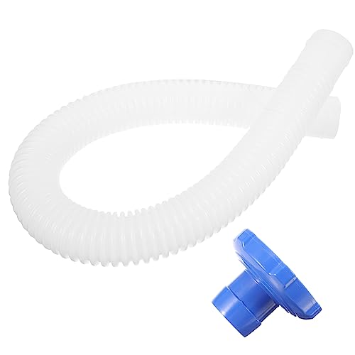 CLISPEED 1Satz Ersatzschlauch für Poolpumpen Flexibler Poolfilterschlauch Hochwertiger Poolversorgungsschlauch Kompatibel mit Vielen Filterpumpen Schlauch Adapter von CLISPEED