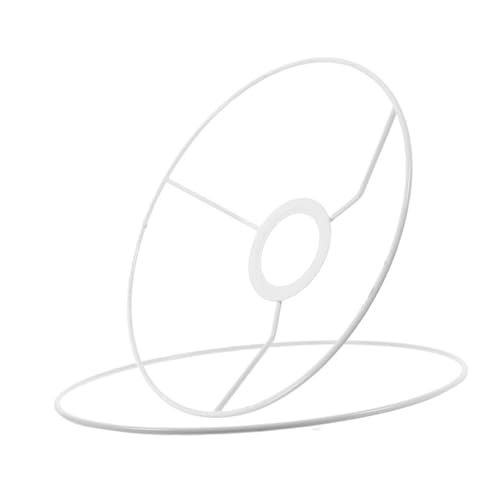 CLISPEED 1Satz Lampenschirm Rahmen Robuster Ring für DIY Lampenschirme für Tischlampe Stehlampe Pendelleuchte Durchmesser Langlebiger Lampenschutz von CLISPEED