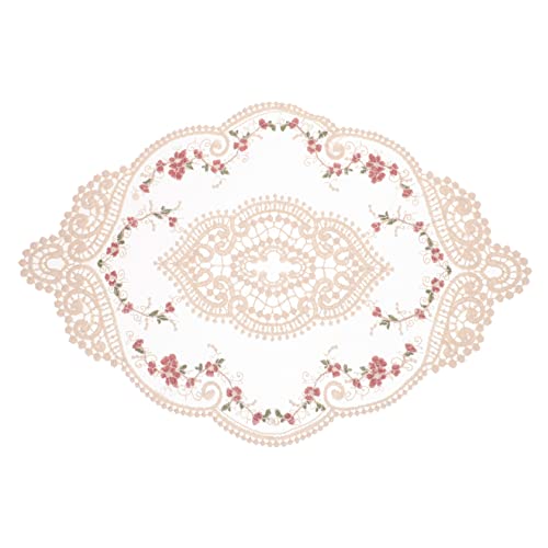 CLISPEED Spitzen-tischset Mit Stickerei Besticktes Tischset Aus Spitze Hohl Design Für Tischdekoration Pflegeleicht Und Langlebig CLISPEED Spitzen-tischset Mit Stickerei Besticktes Tischset Aus Spitze Hohl Design Für Tischdekoration Pflegeleicht Und Langlebig von CLISPEED