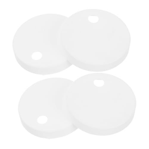 CLISPEED 2 Paar Weiße Toilettensitz Schraubenabdeckungen aus Robustem Kunststoff Toilettenbolzen Abdeckkappen Einfache Montage Schutz Sichtbaren Befestigungsteilen für Badezimmerzubehör CLISPEED 2 Paar Weiße Toilettensitz Schraubenabdeckungen aus Robustem Kunststoff Toilettenbolzen Abdeckkappen Einfache Montage Schutz Sichtbaren Befestigungsteilen für Badezimmerzubehör von CLISPEED