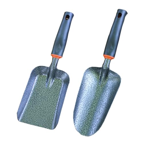 CLISPEED 2 Stücke Schaufel Für Balkon Garten Boden Lösen Gartenarbeit Kleine Eisen Schaufel Handspaten Unkrautschaufel Haushaltsschaufel Pflanzspaten von CLISPEED