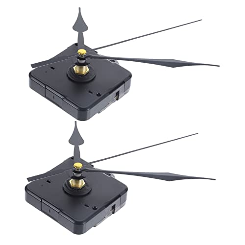 CLISPEED 2 Sätze Hochdrehmoment DIY Uhrwerk Leiser Quarz Uhrmechanismus für Reparatur und BAU von Wanduhr Ersatzteile für Kreative Projekte von CLISPEED