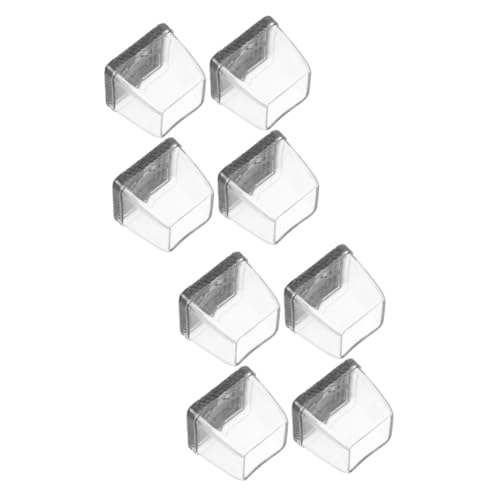CLISPEED 2 Sätze Silikon Stuhlbeinkappen Robuste Möbel Fußschutzkappen Für Stuhl Und Tischbeine Schützen Boden Vor Kratzern Transparent 4 Stück * 2 CLISPEED 2 Sätze Silikon Stuhlbeinkappen Robuste Möbel Fußschutzkappen Für Stuhl Und Tischbeine Schützen Boden Vor Kratzern Transparent 4 Stück * 2 von CLISPEED
