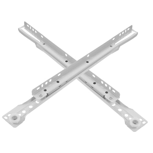 CLISPEED 2 Sätze Tastaturschubladen Auszüge Robuste Eisen schubladenschienen mit Nylonrollen Leicht zu Montierende Ausziehschienen für Schreibtisch Schrank Tray und Desk Rails CLISPEED 2 Sätze Tastaturschubladen Auszüge Robuste Eisen schubladenschienen mit Nylonrollen Leicht zu Montierende Ausziehschienen für Schreibtisch Schrank Tray und Desk Rails von CLISPEED