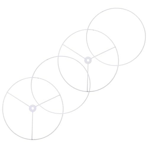CLISPEED 2 Sätze Teiliges Lampenschirm Gestell aus Robustem Eisen Runder Lampenschirmrahmen Ø Rostbeständig Einfach Montierbar Vielseitig für Tisch Deckenleuchten für DIY CLISPEED 2 Sätze Teiliges Lampenschirm Gestell aus Robustem Eisen Runder Lampenschirmrahmen Ø Rostbeständig Einfach Montierbar Vielseitig für Tisch Deckenleuchten für DIY von CLISPEED