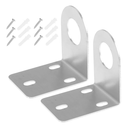 CLISPEED 2 Sätze Wasserfilter Hahnhalterung Metall Wandmontage Halterung Robuste Befestigung Leichte Installation Küchen Bad Wasserhahn Montagehalter CLISPEED 2 Sätze Wasserfilter Hahnhalterung Metall Wandmontage Halterung Robuste Befestigung Leichte Installation Küchen Bad Wasserhahn Montagehalter von CLISPEED