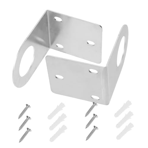 CLISPEED 2 Sätze Wasserhahn Halterung aus Hochfestem Metall Wandmontage Wasserfilter Befestigungsbügel Stabiler Wasserhahn Halter für Küche und Bad Einfache Montage Platzsparend CLISPEED 2 Sätze Wasserhahn Halterung aus Hochfestem Metall Wandmontage Wasserfilter Befestigungsbügel Stabiler Wasserhahn Halter für Küche und Bad Einfache Montage Platzsparend von CLISPEED