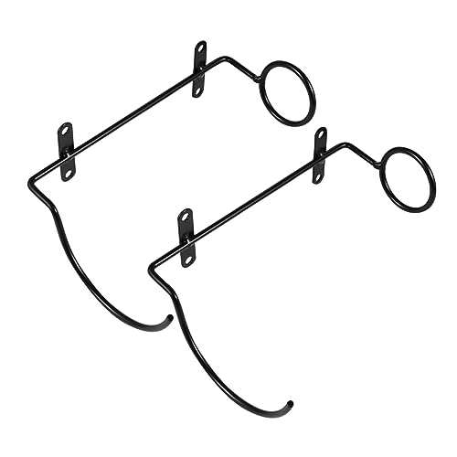 CLISPEED 2 Sätze Wrought Iron Weinregal Für Flaschen Wandhalterung Platzsparend Und Für Weinliebhaber Und Sammler Aus Robustem Gefertigt 2 Stück * 2 CLISPEED 2 Sätze Wrought Iron Weinregal Für Flaschen Wandhalterung Platzsparend Und Für Weinliebhaber Und Sammler Aus Robustem Gefertigt 2 Stück * 2 von CLISPEED
