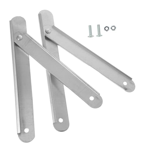 CLISPEED 2 Stück Aluminiumlegierung Scharnierverstärkung Teiliges Weiße Sicherungsstangen für Haushalts und Klappleitern Robustes Verbindungselement für Faltbare und Stufenleitern CLISPEED 2 Stück Aluminiumlegierung Scharnierverstärkung Teiliges Weiße Sicherungsstangen für Haushalts und Klappleitern Robustes Verbindungselement für Faltbare und Stufenleitern von CLISPEED