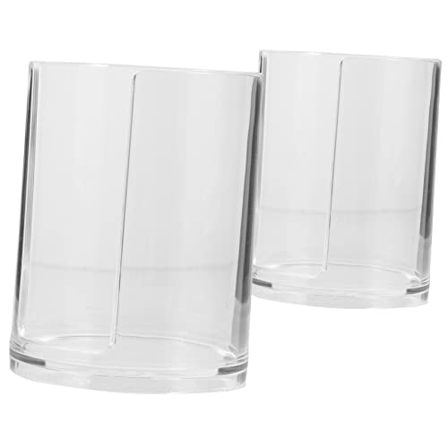 CLISPEED 2 Stück Becher Aufbewahrung Organizer Papier Becher Halter für Theke Multifunktionale Aufbewahrungsbox für Küchen und Cafeterias Robuster Becherständer für Ordnung von CLISPEED
