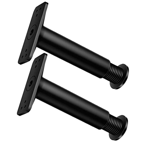 CLISPEED 2 Stück Bettstützrahmen Twin Raiser Verstellbares Bettstützbein Ausziehbar Verstellbares Bett Ersatzteile Ständerstützen Riser Bettrahmen Stützbein Bettfüße Loft von CLISPEED