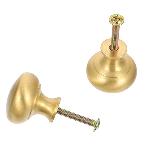 CLISPEED 2 Stück Brass Möbelgriff Pack Schubladengriffe für Küchenschränke Eleganter Pull Handle Hochwertigem Messing Einfache Installation Stilvolles Design für Moderne Möbel von CLISPEED