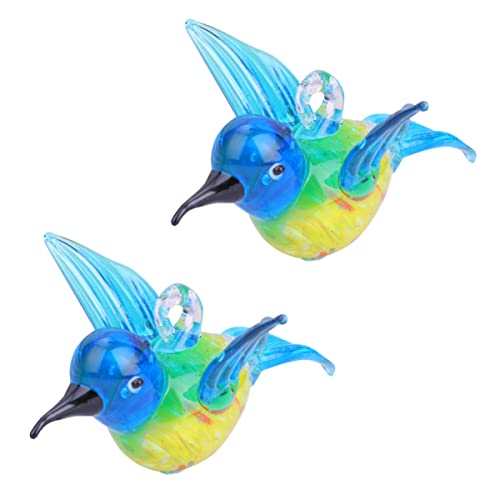 CLISPEED 2 Stück Buntglas Hummingbird Dekoration Festliche Ornamente für Weihnachten und Feiertage für Fenster Wand und Baum aus Hochwertigem Kristallglas Kinderfreundlich und Langlebig CLISPEED 2 Stück Buntglas Hummingbird Dekoration Festliche Ornamente für Weihnachten und Feiertage für Fenster Wand und Baum aus Hochwertigem Kristallglas Kinderfreundlich und Langlebig von CLISPEED