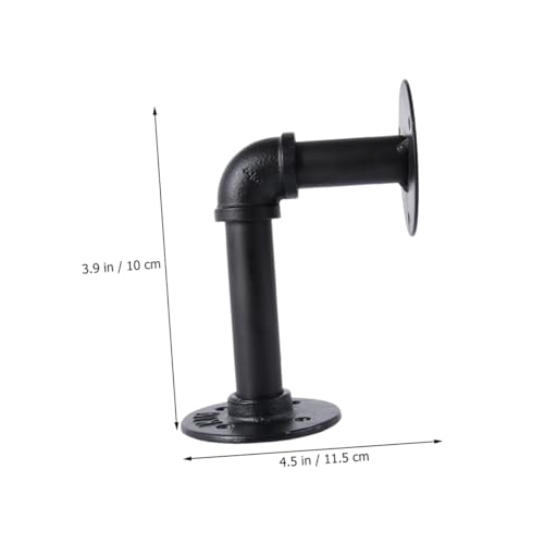 CLISPEED 2 Stück Dicke Industrielle Eisenrohr Regalhalterung Wandmontage Schwebende Shelf Bracket Rustikale Rohrhalter für Holzbrett Regal DIY Home Dekoration CLISPEED 2 Stück Dicke Industrielle Eisenrohr Regalhalterung Wandmontage Schwebende Shelf Bracket Rustikale Rohrhalter für Holzbrett Regal DIY Home Dekoration von CLISPEED