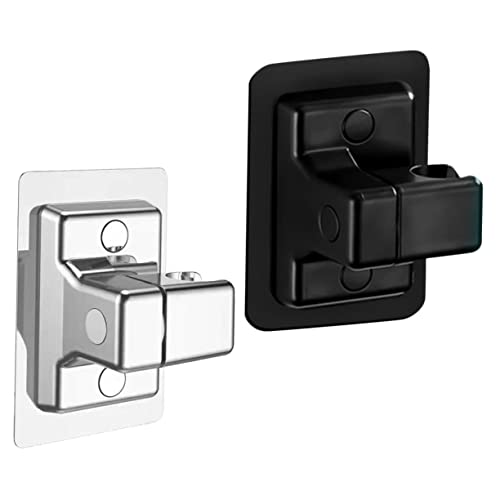 CLISPEED 2 Stück Duschkopfhalterung ohne Bohren mit Drehbarem Abs Halter Verstellbarer Winkel Passend für Bad und Dusche Starke Klebekraft Langlebig und Stabil CLISPEED 2 Stück Duschkopfhalterung ohne Bohren mit Drehbarem Abs Halter Verstellbarer Winkel Passend für Bad und Dusche Starke Klebekraft Langlebig und Stabil von CLISPEED