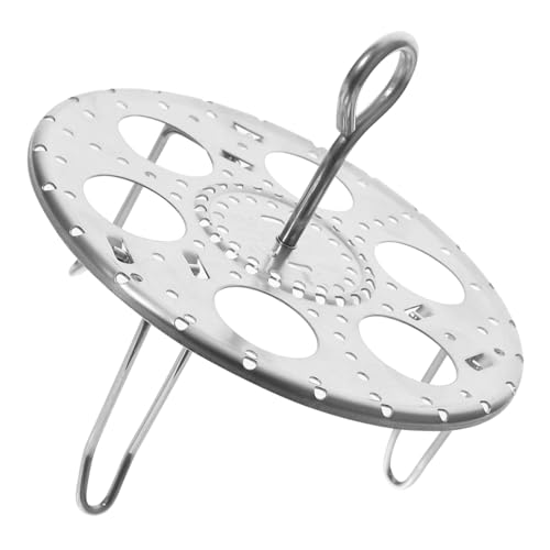 CLISPEED 2 Stück Edelstahl Dämpfeinsatz Mittlere Hitzebeständiges Faltbares Wok und Dampfgargerät Multifunktionales Koch und Abkühlgestell für Camping und Haushalt CLISPEED 2 Stück Edelstahl Dämpfeinsatz Mittlere Hitzebeständiges Faltbares Wok und Dampfgargerät Multifunktionales Koch und Abkühlgestell für Camping und Haushalt von CLISPEED