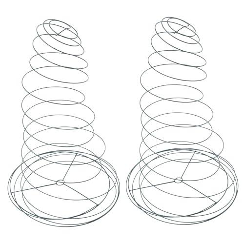 CLISPEED 2 Stück Edelstahl Spiralförmige Pflanzenstütze Dehnbare Rankhilfe für Tomaten und Gemüse Rostfrei Robust und Langlebig als Gartenspaliere und Pflanzenhalter für Balkon und Garten CLISPEED 2 Stück Edelstahl Spiralförmige Pflanzenstütze Dehnbare Rankhilfe für Tomaten und Gemüse Rostfrei Robust und Langlebig als Gartenspaliere und Pflanzenhalter für Balkon und Garten von CLISPEED