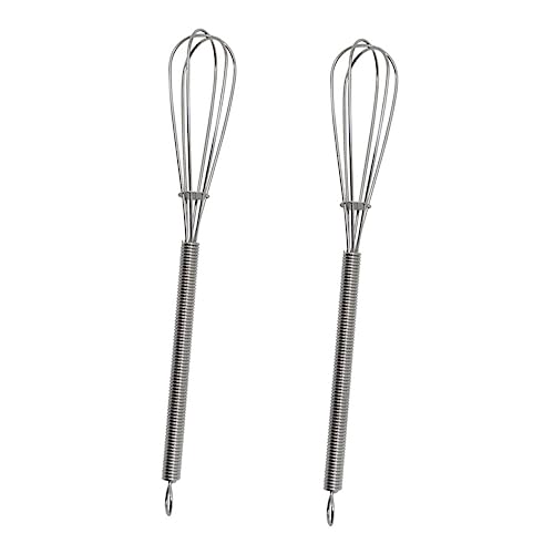 CLISPEED 2 Stück Edelstahlstange werkzeug pürierstab Salon-Handmixer Mixer für Haarfarbe Silber von CLISPEED