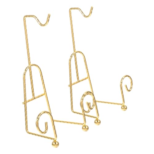 CLISPEED 2 Stück Eleganter Metall Tassenhalter mit Gewindegoldener Oberfläche Stabiler Becherständer für Küchenarbeitsplatte Platzsparender Kaffeetassen Organizer und Vielseitiges Mug Rack CLISPEED 2 Stück Eleganter Metall Tassenhalter mit Gewindegoldener Oberfläche Stabiler Becherständer für Küchenarbeitsplatte Platzsparender Kaffeetassen Organizer und Vielseitiges Mug Rack von CLISPEED