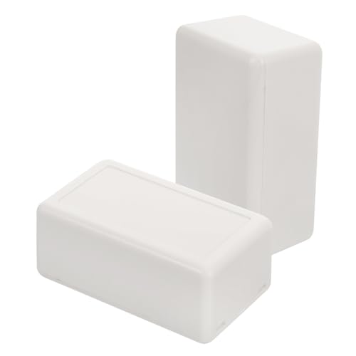 CLISPEED 2 Stück Elektronische Kunststoff projektbox Wetterfeste Anschlussdose Hitzebeständige Elektronikgehäuse mit Stabiler Ausführung Einfach Montierbare Stromkabelbox für Vielseitige CLISPEED 2 Stück Elektronische Kunststoff projektbox Wetterfeste Anschlussdose Hitzebeständige Elektronikgehäuse mit Stabiler Ausführung Einfach Montierbare Stromkabelbox für Vielseitige von CLISPEED