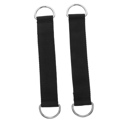 CLISPEED 2 Stück Fitness Flaschenzug Aufhängeband aus Strapazierfähigem Stabile Umlenkrolle für DIY Fitnessgeräte Widerstandsfähig und Sicher für Heimtraining und Sportzubehör von CLISPEED