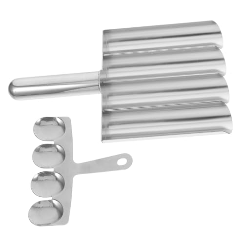 CLISPEED 2 Stück Fleischbällchenformer Fach Multifunktionaler Manueller Meatball Scoop Maker für Fleisch Fisch und Garnelenbällchen Küchenhelfer für Schnelle Zubereitung zu Hause von CLISPEED