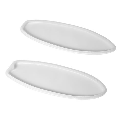 CLISPEED 2 Stück Flexible Silikonform Surfbrett Untersetzer DIY Gießform für Epoxidharz Tischdeko Wandornament Handgemacht Kreativ Zuhause Geschenk von CLISPEED