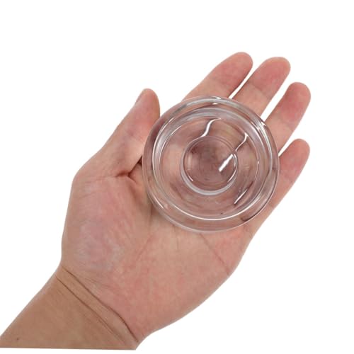 CLISPEED 2 Stück Glas Gärgewichte für Einmachgläser Langlebige Fermentationsgewichte aus Glas für Einmachen und Einlegen Ideal für Öffnungen Leicht zu Reinigen von CLISPEED