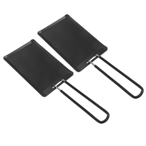 CLISPEED 2 Stück Grillpfanne mit Abnehmbarem Griff Antihaft Camping Bratpfanne für Fisch Steak Gemüse für Grillliebhaber und Outdoor Enthusiasten CLISPEED 2 Stück Grillpfanne mit Abnehmbarem Griff Antihaft Camping Bratpfanne für Fisch Steak Gemüse für Grillliebhaber und Outdoor Enthusiasten von CLISPEED