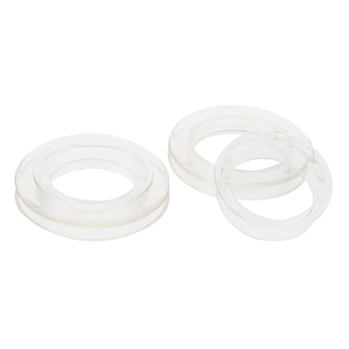 CLISPEED 2 Stück Gummi Sonnenschirm Stabilisator Teilig Transparente Sonnenschirm Fixierung Hitzebeständig Kratzschützend Outdoor Tischschirm Zubehör von CLISPEED