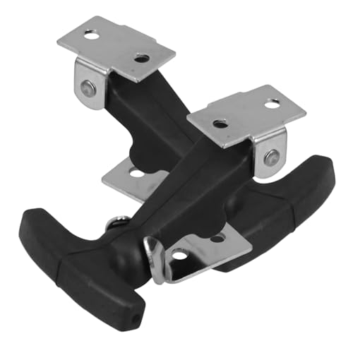 CLISPEED 2 Stück Haubenverschluss mit Flexiblem T Griff Anwendung für Motorhauben und Werkzeugkästen Einfache Installation und Langlebige Materialien CLISPEED 2 Stück Haubenverschluss mit Flexiblem T Griff Anwendung für Motorhauben und Werkzeugkästen Einfache Installation und Langlebige Materialien von CLISPEED