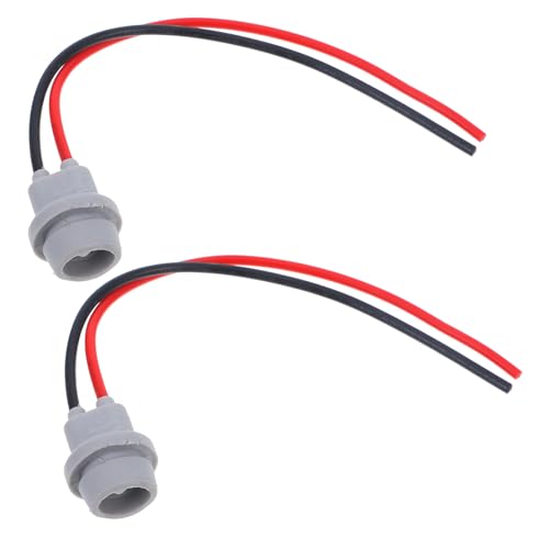 CLISPEED 2 Stück Lampenfassung Adapter für Auto Motorrad Universeller Stecker für Bremslicht Blinker Seitenmarker Einfacher Plug And Play Langlebig Zuverlässig Zufällige Zufällige Farbe CLISPEED 2 Stück Lampenfassung Adapter für Auto Motorrad Universeller Stecker für Bremslicht Blinker Seitenmarker Einfacher Plug And Play Langlebig Zuverlässig Zufällige Zufällige Farbe von CLISPEED