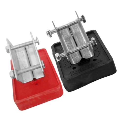 CLISPEED 2 Stück Leiter Fußkappen Rutschfeste Dicke Gummifüße für Klappbare Aluminiumleitern Stabile Ersatz Fußpolster mit Rutsch Schutz für Sichere Kratzfreie Bodenanwendung CLISPEED 2 Stück Leiter Fußkappen Rutschfeste Dicke Gummifüße für Klappbare Aluminiumleitern Stabile Ersatz Fußpolster mit Rutsch Schutz für Sichere Kratzfreie Bodenanwendung von CLISPEED
