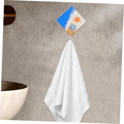 CLISPEED 2 Stück Mediterrane Wandhaken Handbemalt Nautischer Schlüsselhalter Quadratisch Küstenstil Wandhaken Für Handtücher Mäntel Stranddeko Robust Einfach Montage CLISPEED 2 Stück Mediterrane Wandhaken Handbemalt Nautischer Schlüsselhalter Quadratisch Küstenstil Wandhaken Für Handtücher Mäntel Stranddeko Robust Einfach Montage von CLISPEED